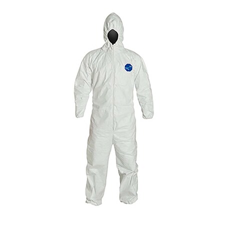 【melted butter】SWAN COVERALL&BONNET 0-3m Dupont TYVEK 400, COVERALL, ZIPPER FRONT, HOOD, ELASTIC